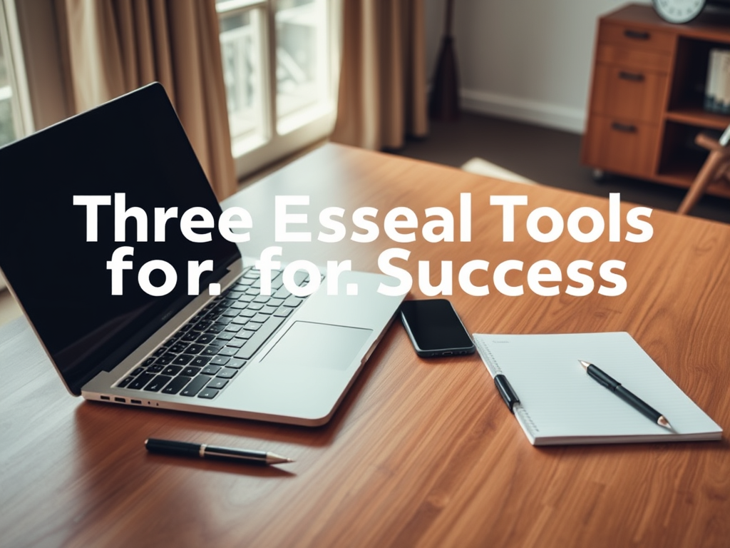 Three Essential Tools for Success 🚀📈✨