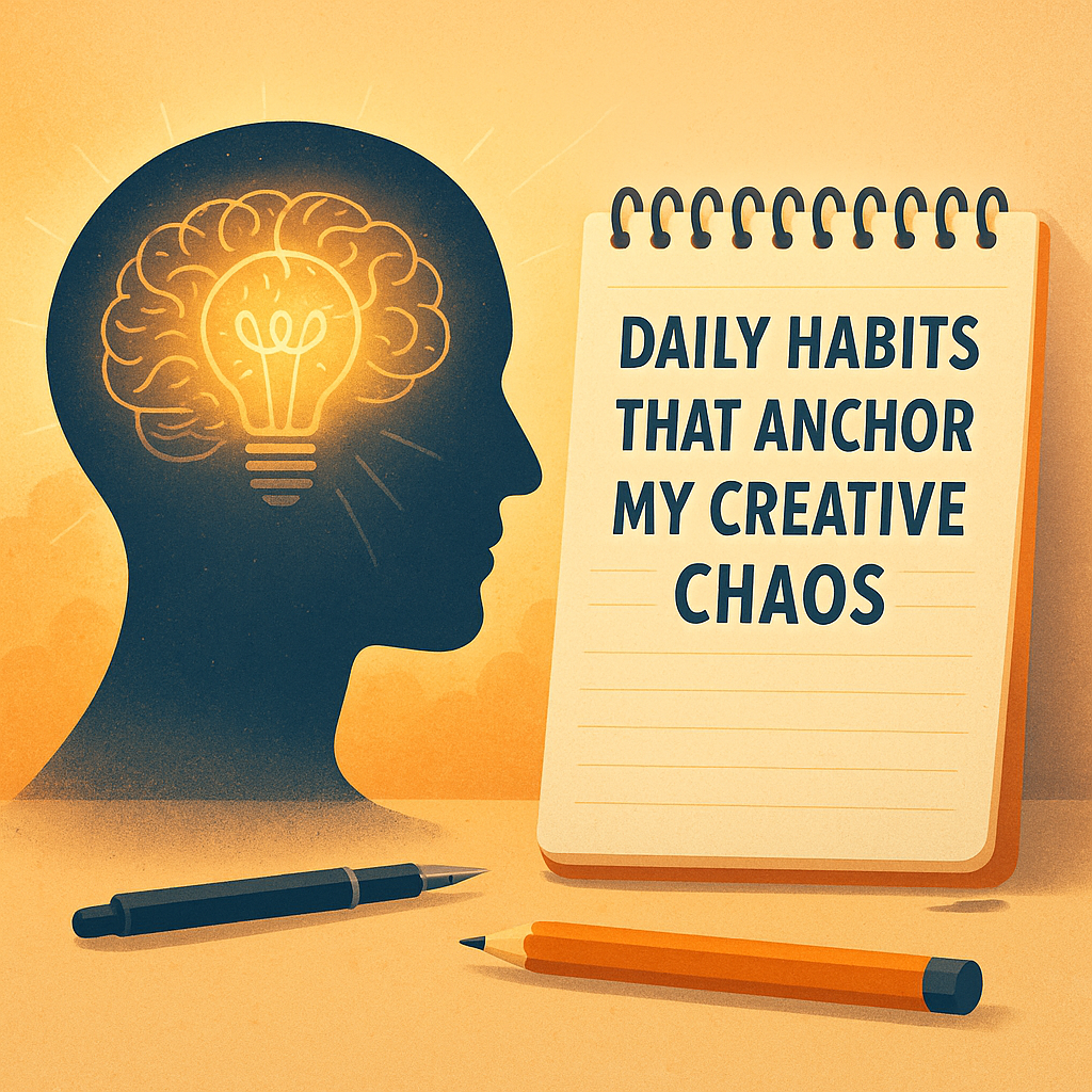 Daily Habits That Anchor My Creative Chaos